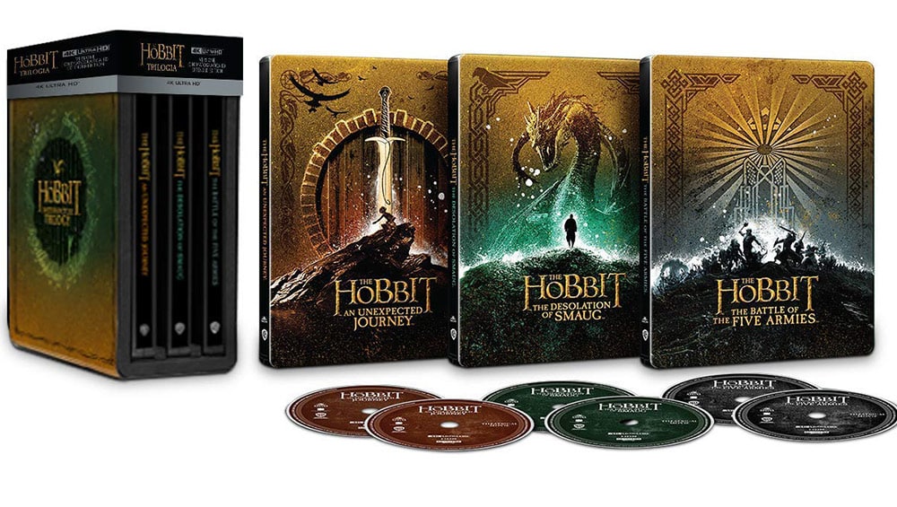 “Der Hobbit” Die Trilogie im 4K Steelbook Set für 82,91€ (Italien)