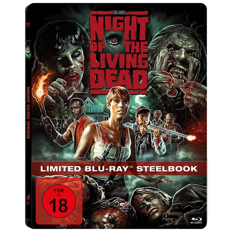 “Night of the Living Dead” im Blu-ray Steelbook für 18,39€