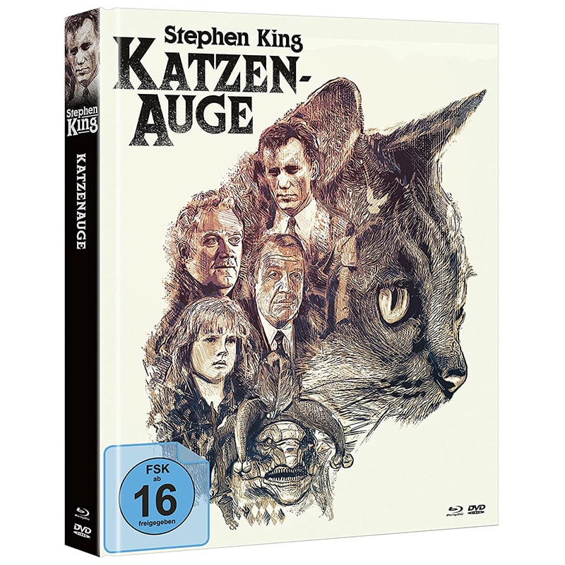 Stephen King’s “Katzenauge” im Blu-ray Mediabook (Cover B) für 18,14€