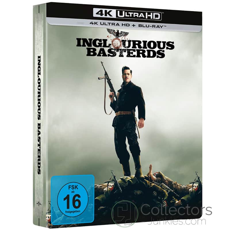 “Inglourious Basterds” im 4K Steelbook für 25,50€