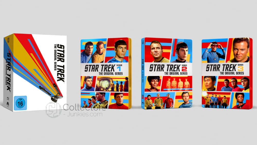 “Star Trek: Raumschif Enterprise” Die komplette Serie im Blu-ray Steelbook Set  für 69,99€