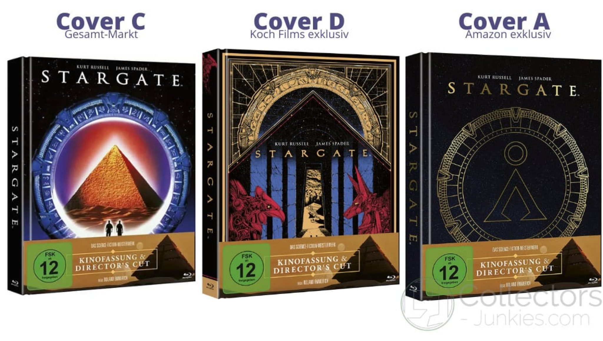 Stargate Ab Oktober Inkl Directors Edition Im Blu Ray Mediabook Update