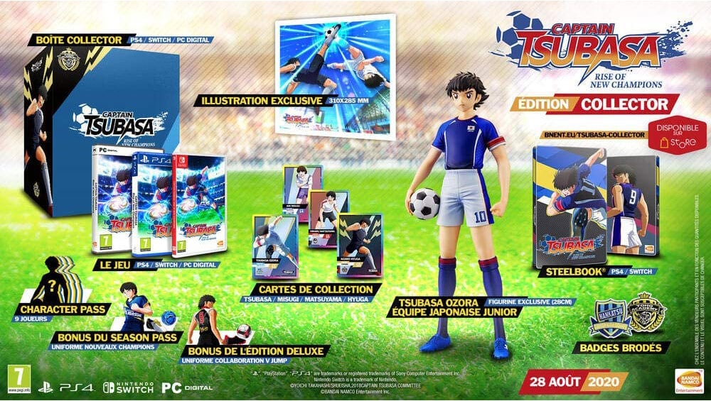 Captain Tsubasa: Rise Of New Champions – Collectors Edition für Playstation 4 für 63,05€ (FR)
