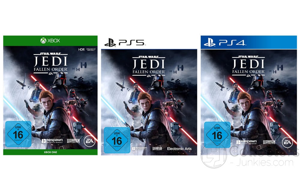 „Star Wars Jedi: Fallen Order“ für die Playstation 4/5, Xbox One/Series X und den PC für je 14,99€