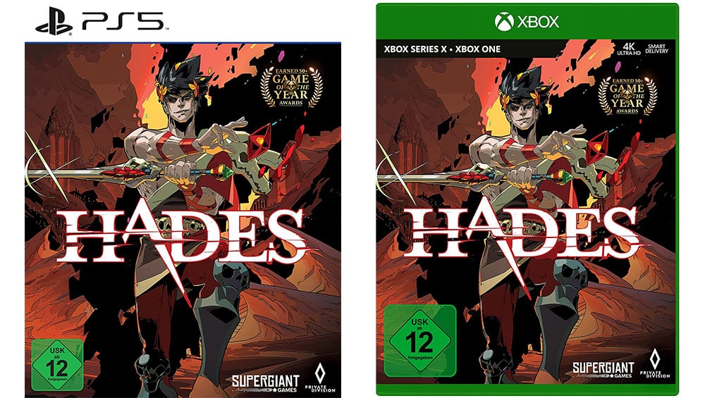 “Hades” für die Xbox One /Series X & Playstation 5/4 für je 15,99€