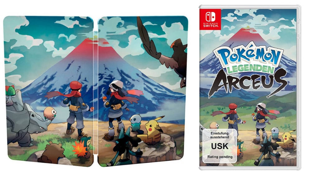 “Pokémon-Legenden: Arceus” inkl. Steelbook und als Standard Variante für die Nintendo Switch | ab Januar 2022 – Update5