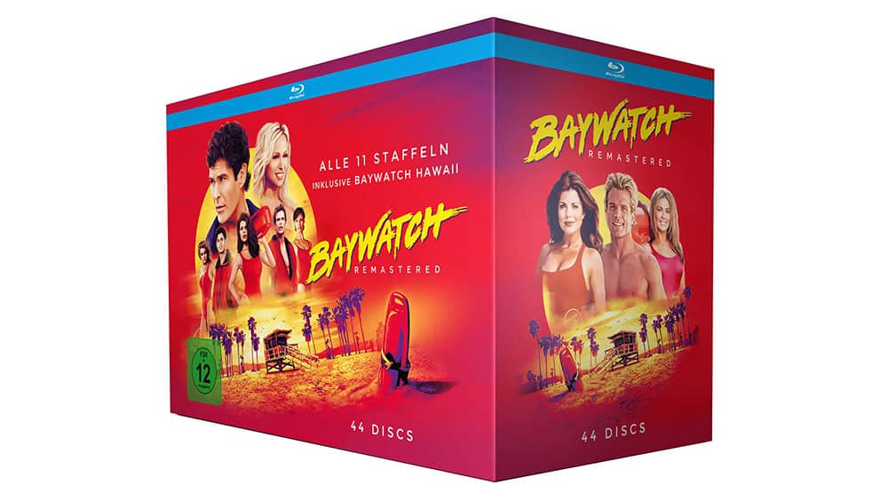 “Baywatch” die komplette Serie inkl. Baywatch Hawaii auf Blu-ray für 148,90€