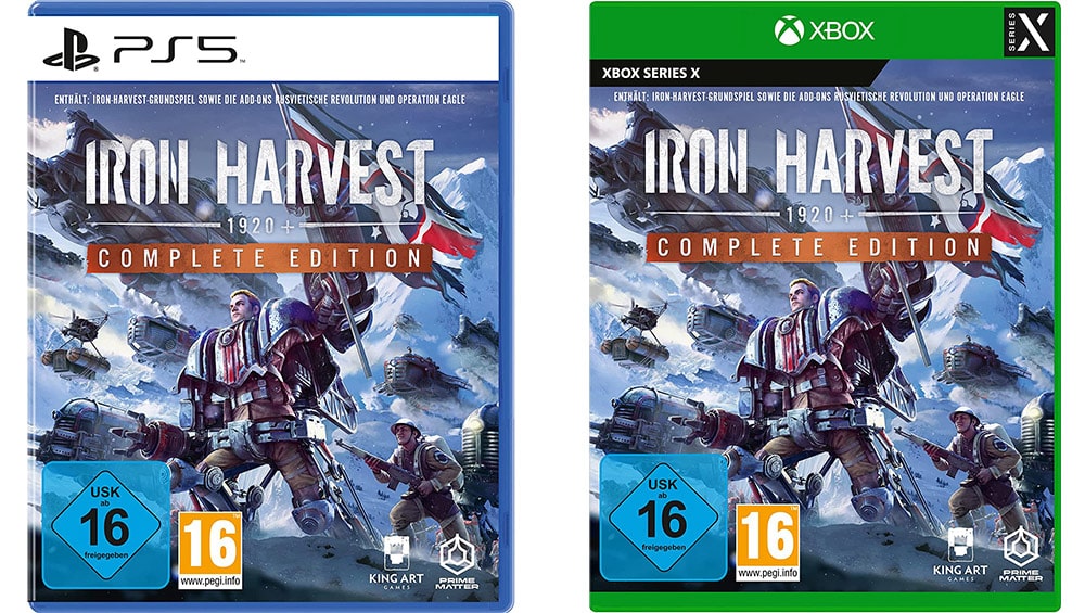 „Iron Harvest“ Complete Edition für die Playstation 5 und Xbox Series X | ab Oktober 2021