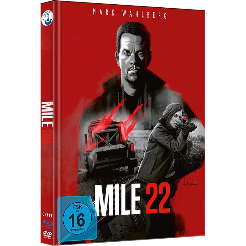 “Mile 22” im Blu-ray Mediabook Cover B für 23,60€