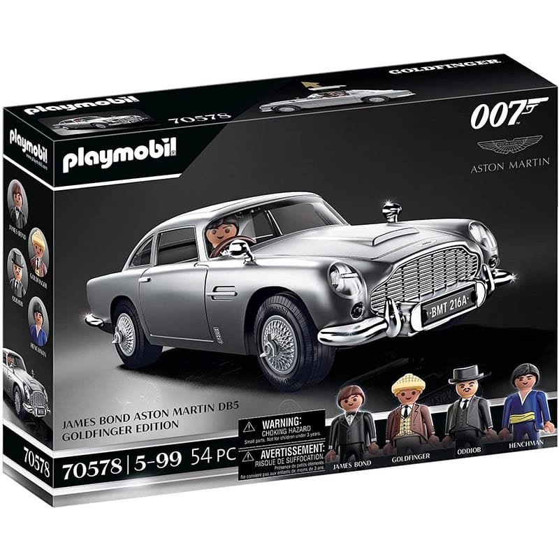 Playmobil „James Bond Aston Martin DB5“ Goldfinger Edition | ab Oktober 2021 – Update