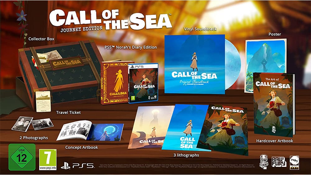 “Call Of The Sea” Journey Collectors Edition & Norah’S Diary Edition für die Playstation 4/5 | ab Februar 2022 – Update3