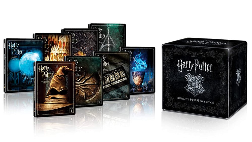 “Harry Potter” Complete Collection im 4K Steelbook Set für 122,88€ (IT)