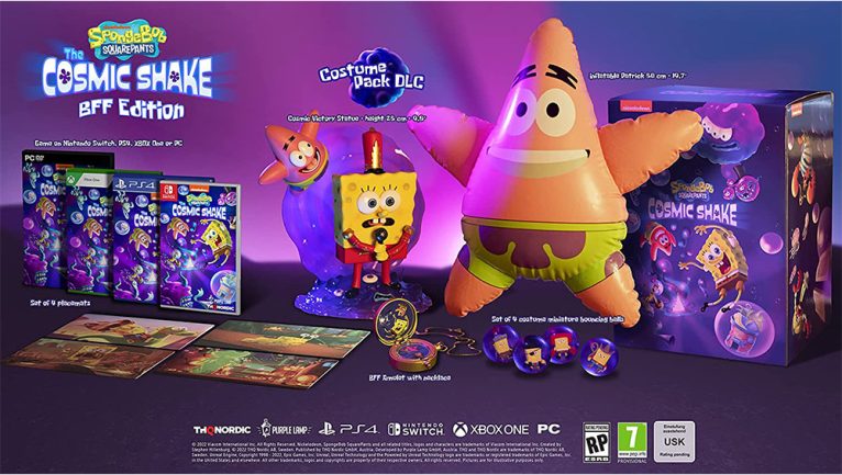 „Spongebob – Cosmic Shake“ als Collectors Edition & Standard Varianten ab 2023 – Update 3