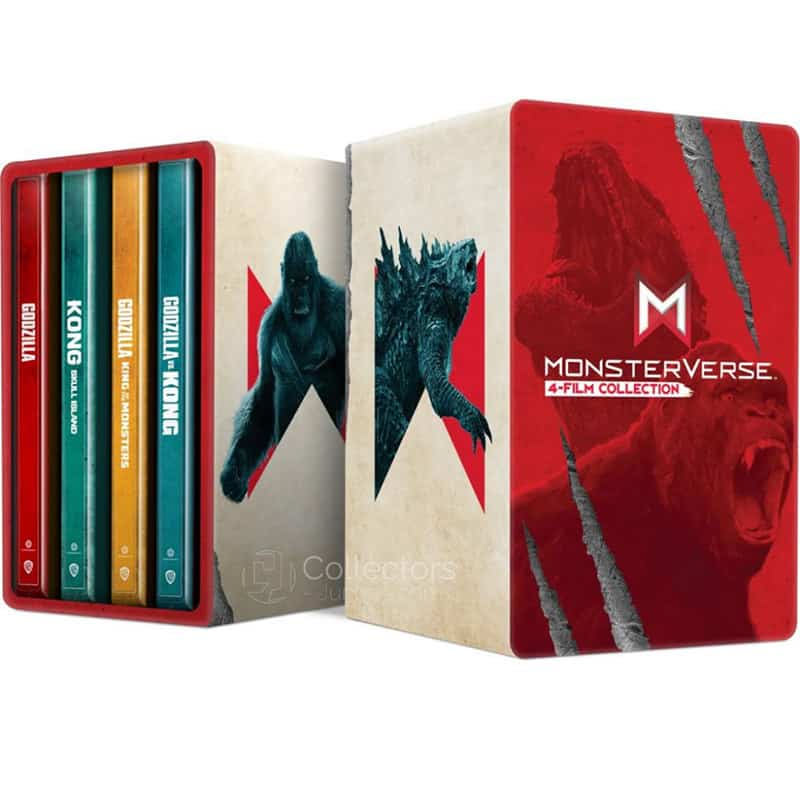 “Monsterverse” 4K-Film Steelbook Collection (8 Discs) für 74,99€