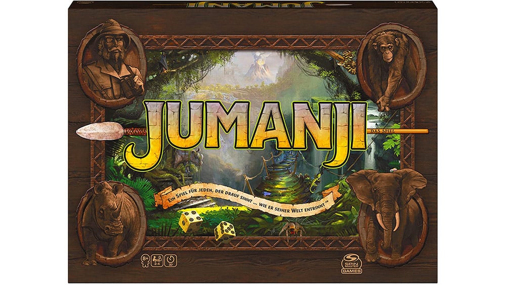Spin Master Games “Jumanji” Brettspiel für 19,99€ | Deluxe Edition für 59,99€