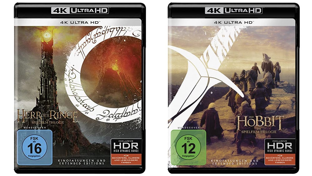 „Herr der Ringe Trilogie & Der Hobbit Trilogie“ auf 4K UHD für je 36,97€
