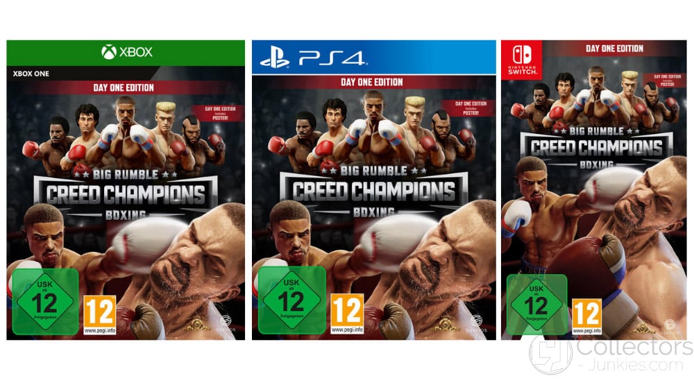 „Big Rumble Boxing: Creed Champions“ für die Playstation 4, Xbox One, Nintendo Switch und den PC für je 24,99€