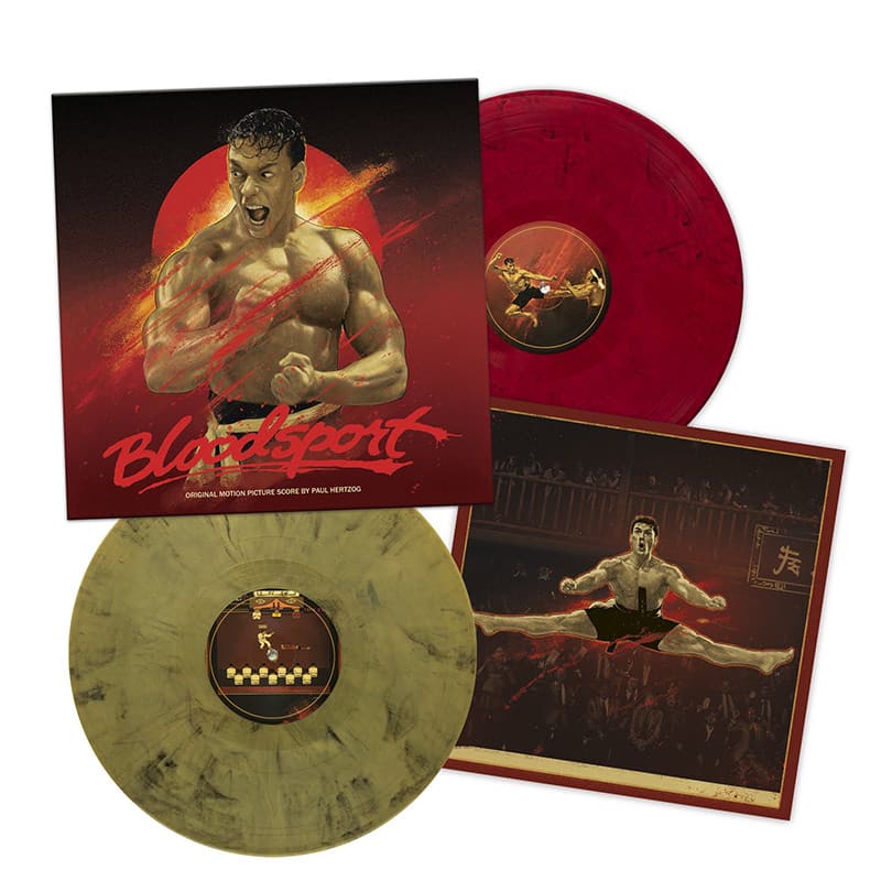 “Bloodsport” Original Motion Picture Score ab April 2022 im Doppel-Vinyl Set – Update3