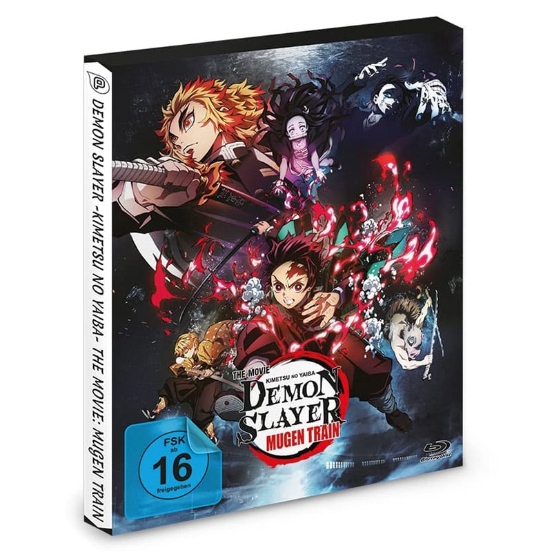“Demon Slayer – Kimetsu no Yaiba- The Movie: Mugen Train” im Blu-ray Digipak für 21,99€