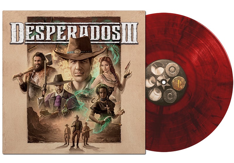 „Desperados III“ Original Game Soundtrack ab Februar 2022 auf Vinyl