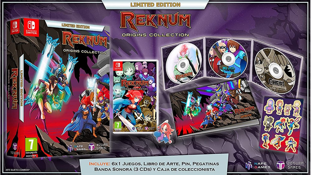 “Reknum Origins Collection” ab Februar 2022 als Limited Edition für die Nintendo Switch