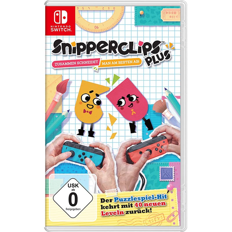 “Snipperclips Plus – Zusammen schneidet man am besten ab!” für die Nintendo Switch für 25,99€