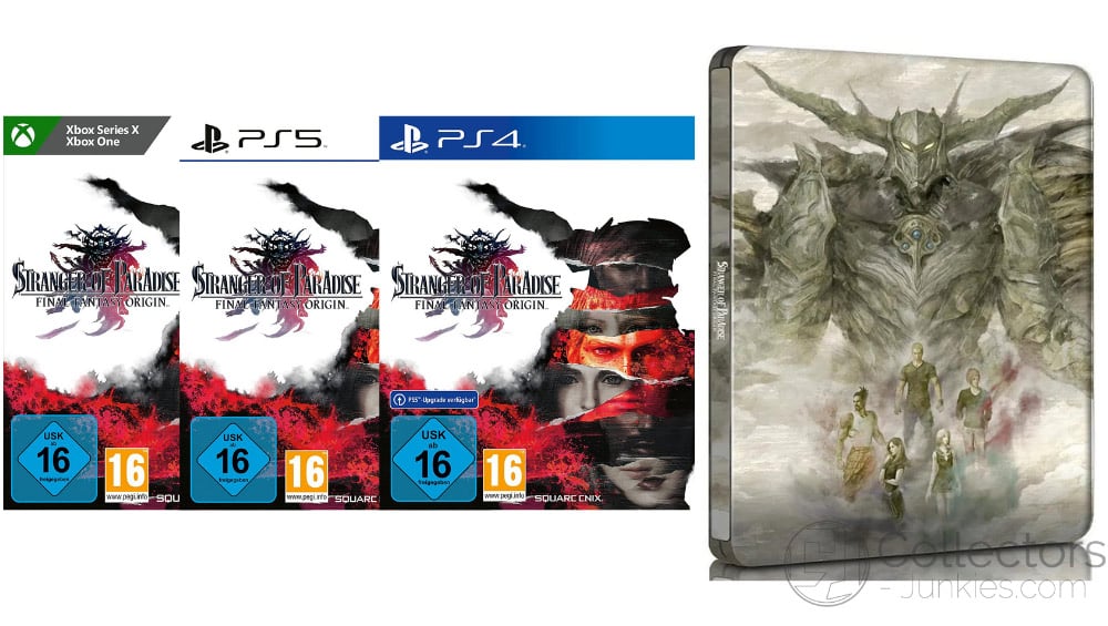 “Stranger of Paradise Final Fantasy Origin” Steelbook Edition für die Playstation 5/4 & Xbox Series X/ One | ab März 2022 – Update2