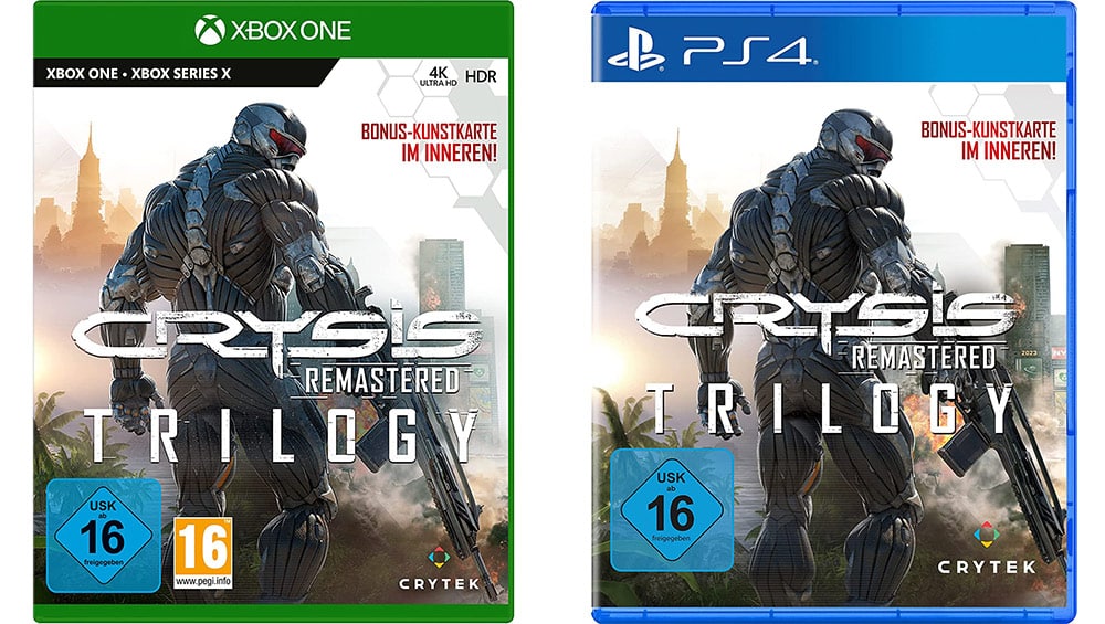 „Crysis Remastered Trilogy“ für die Playstation 4 & Xbox Series X/ One für je 24,99€