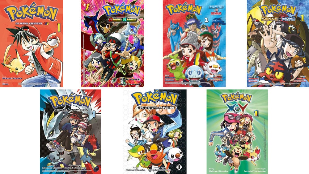 “Pokémon” erste Bände verschiedener Reihen in limitierter Steelbox | ab 2022