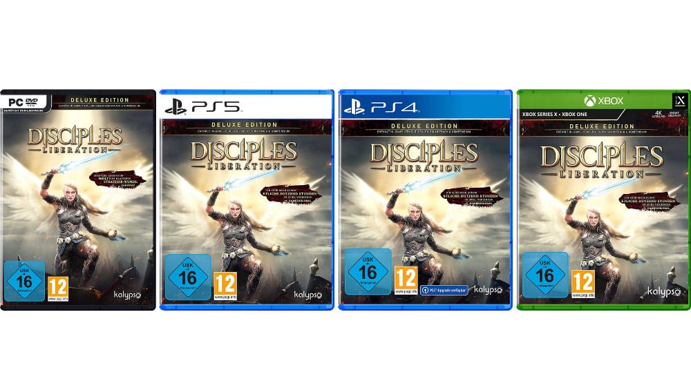 “Disciples: Liberation” in der Deluxe Edition für die Playstation 5/4, Xbox Series X/ One und PC für je 34,99€