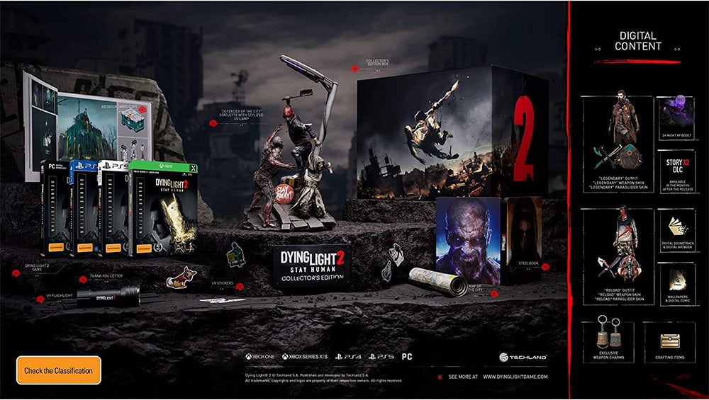 „Dying Light 2“ erscheint in einer Collectors Edition (Playstation 4/5, Xbox One/Series X und den PC) | ab Februar 2022 – Update4