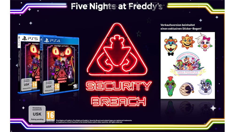 “Five Nights at Freddy’s – Security Breach” ab März 2022 für die Playstation 5/4