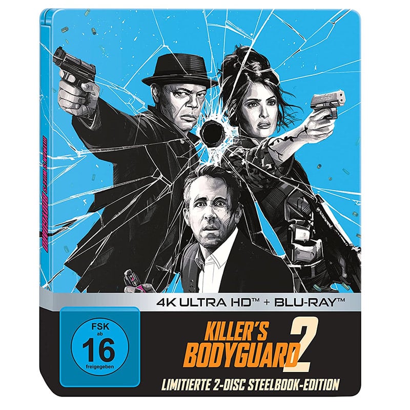 “Killer’s Bodyguard 2” im 4K Steelbook für 24,97€
