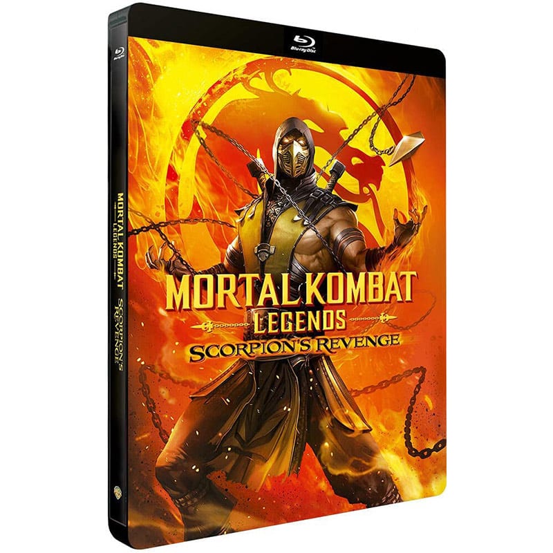 “Mortal Kombat Legends : Scorpion’s Revenge” im Blu-ray Steelbook für 14,53€ (FR)