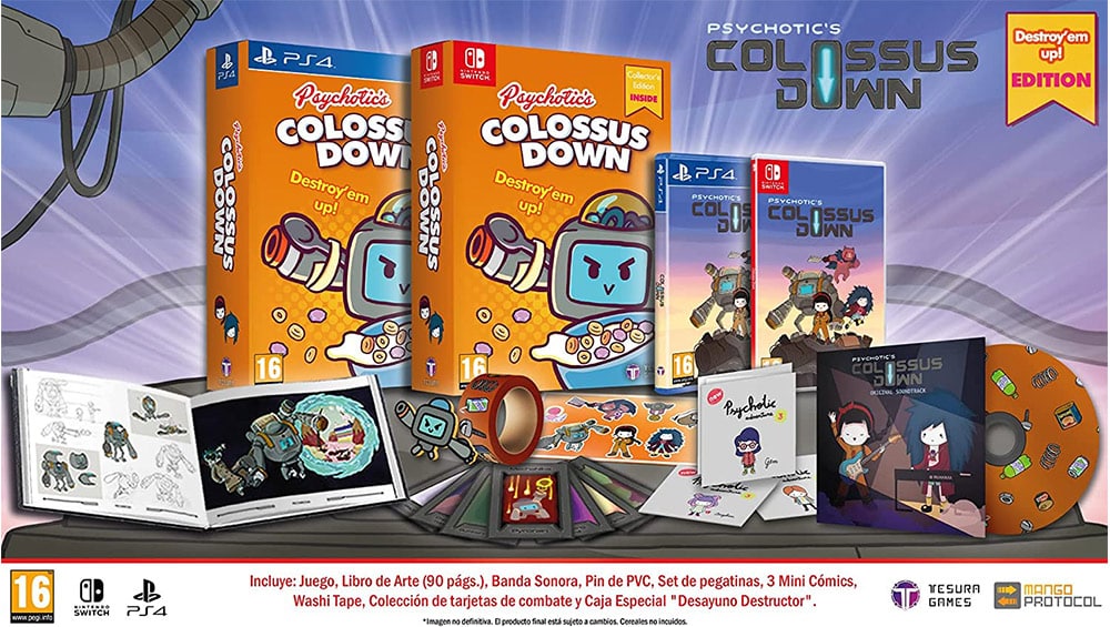 “Psychotic’S Colossus Down” Destroy’Em Up Edition für die Nintendo Switch für 38,98€ (FR)