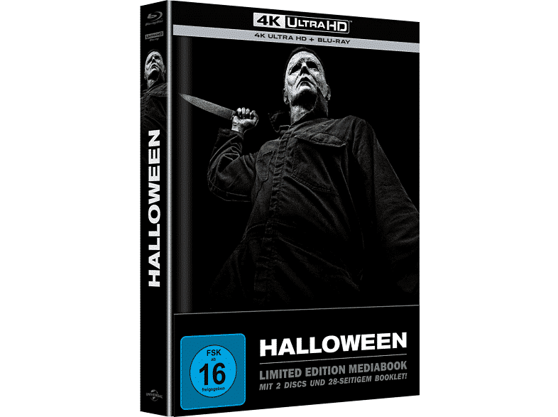 Halloween Exklusives Mediabook 4K Ultra HD Blu-ray + Blu-ray