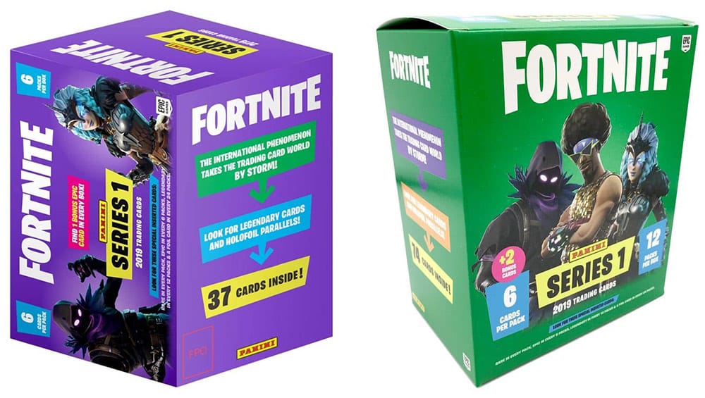 Fortnite Series 1 Trading Cards “Mega Blasterbox” für 59,90€ & “Blasterbox” für 19,90€