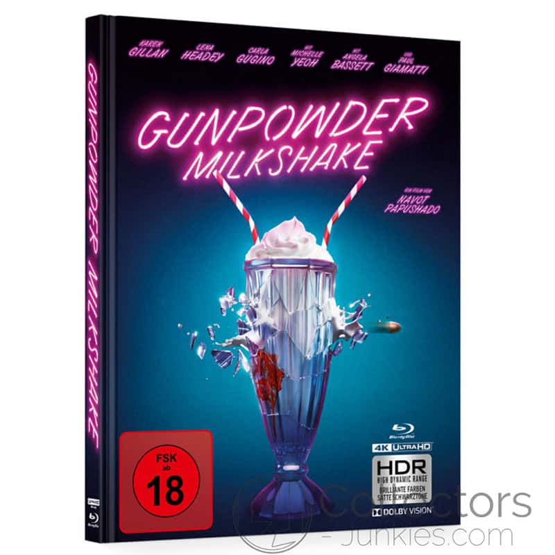“Gunpowder Milkshake” ab April 2022 im 4K Mediabook & Standard Varianten 4K UHD, Blu-ray & DVD – Update4