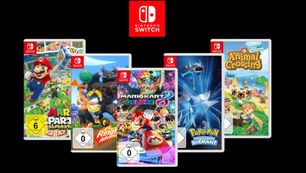 Nintendo Switch “3 für 2” Aktion bei MediaMarkt & Saturn