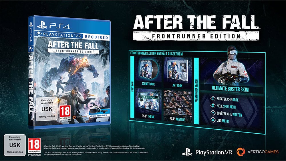 “After the Fall” Frontrunner Edition ab März 2022 für die Playstation 4 (PSVR)