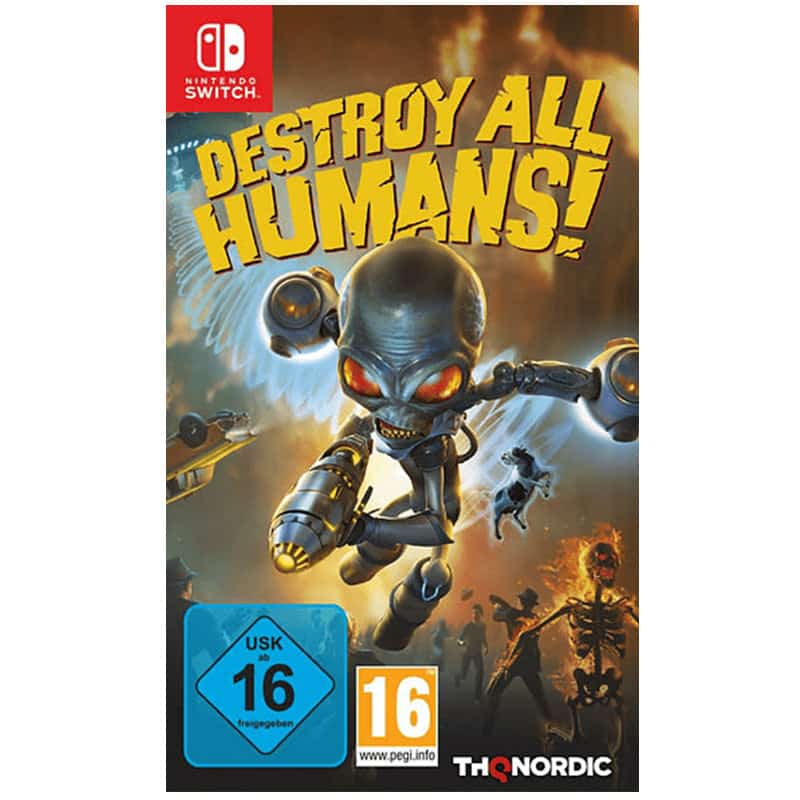 „Destroy all Humans!“ für die Nintendo Switch für 12,99€