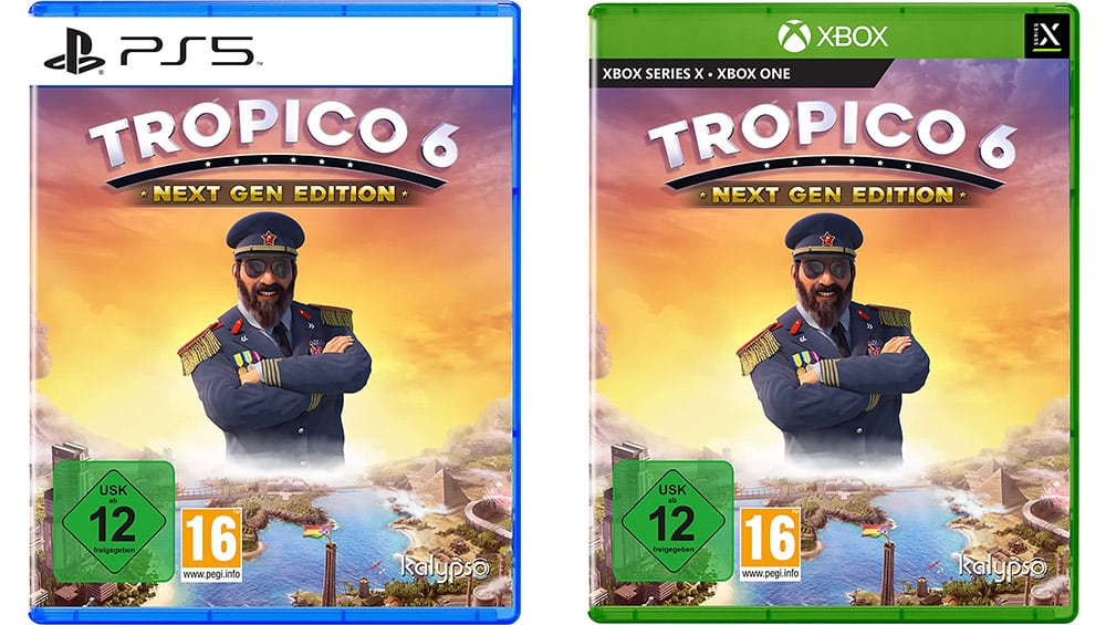 „Tropico 6“ Next Gen Edition ab März 2022 für die Playstation 5 & Xbox Series X
