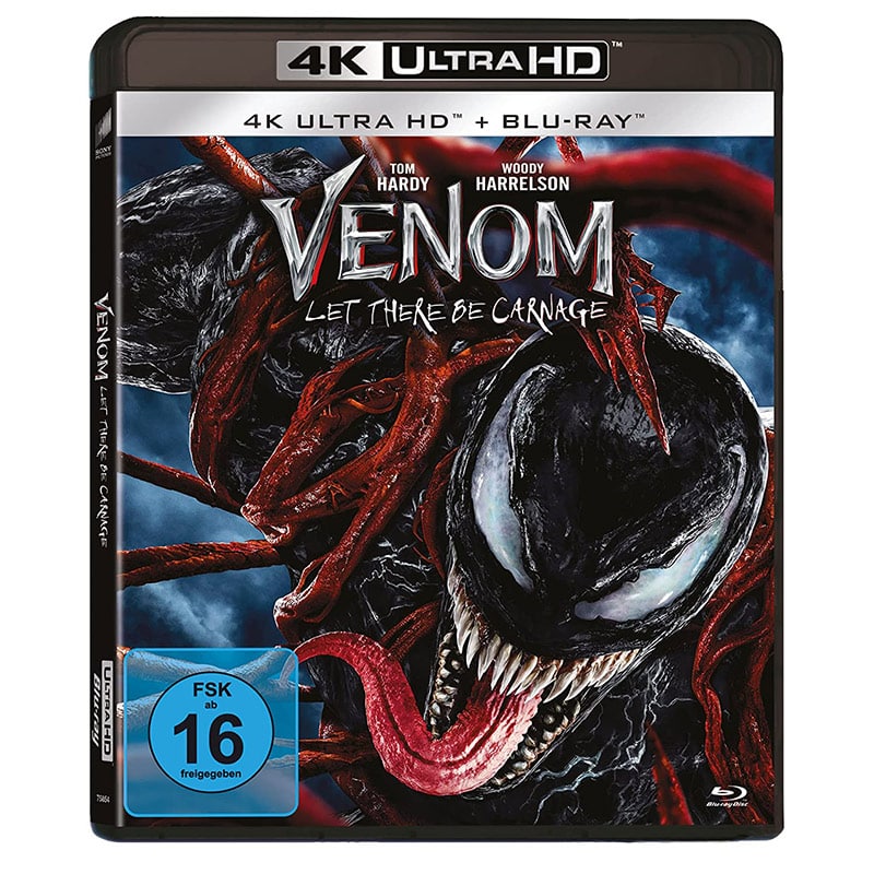 „Venom: Let There Be Carnage“ 4K UHD für 11,97€