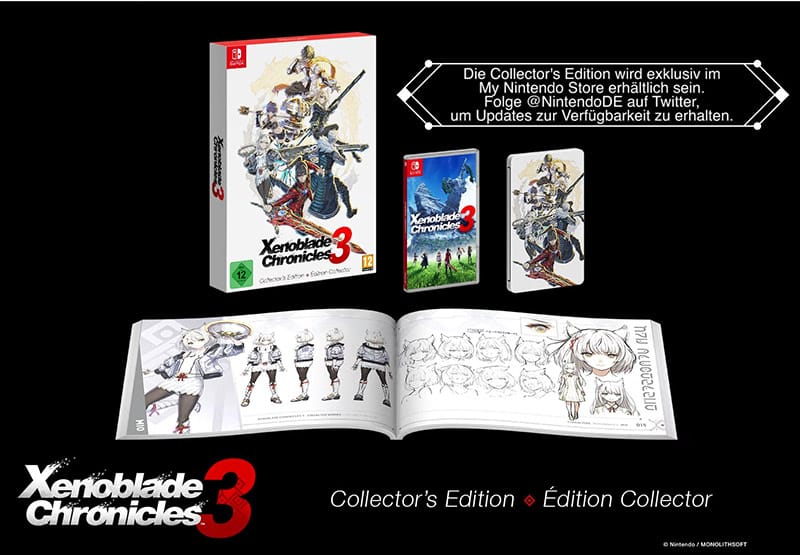 “Xenoblade Chronicles 3” Collectors Edition & Standard Varianten ab Juli 2022 für die Nintendo Switch – Update