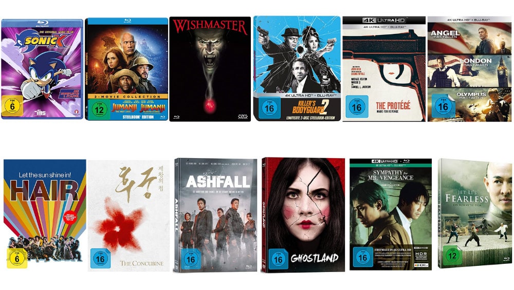 Tiefpreistage bei Amazon mit reduzierten Blu-rays, 4K UHDs & DVDs – Aktion endet bald