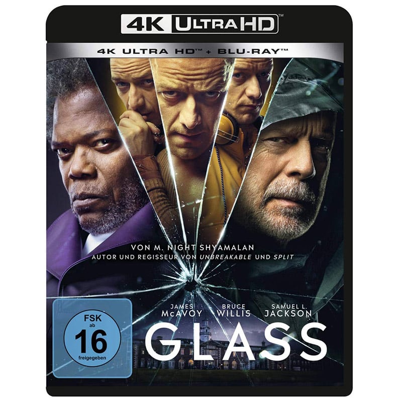 „Glass“ auf 4K UHD für 12,99€