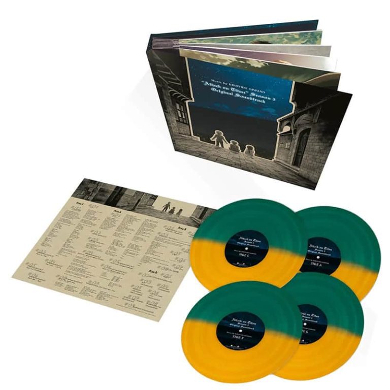 „Attack on Titan Season 3“ Original Soundtrack ab Oktober 2022 als Deluxe Vinyl Edition (UK)