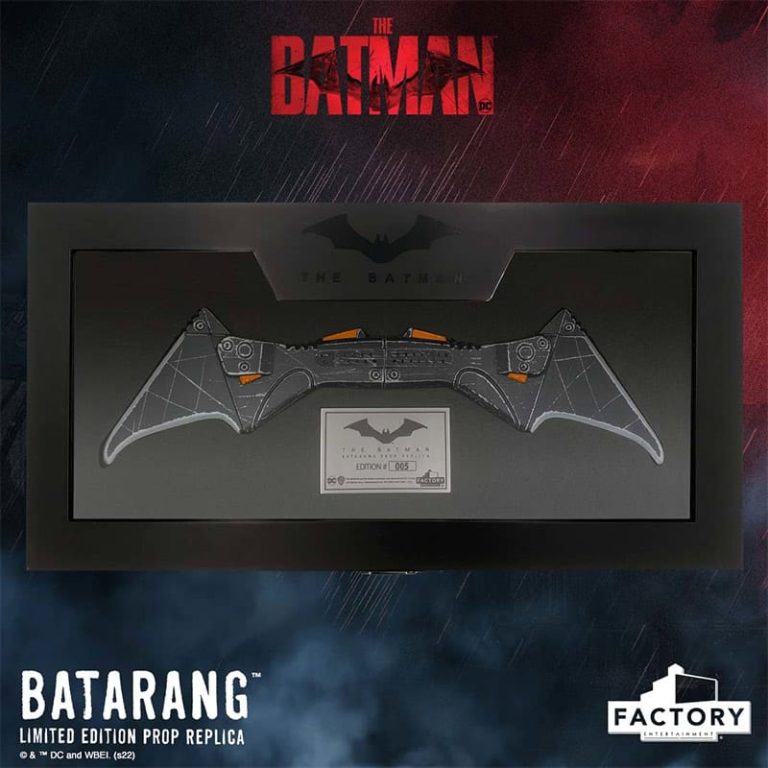 The Batman „Batarang“ 1/1 Replik von Factory Entertainment | ab August 2022 – Update
