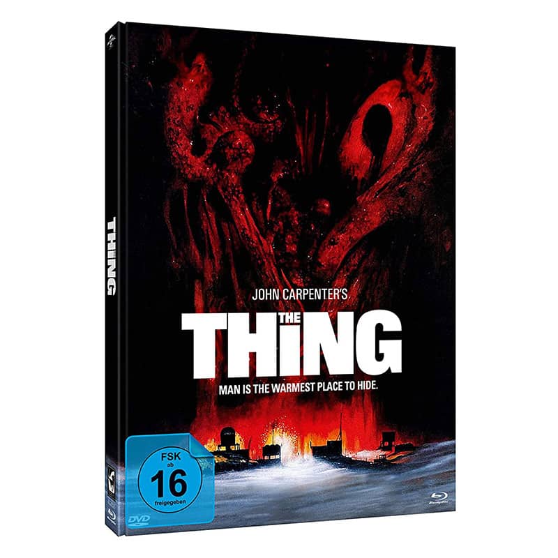 “John Carpenter’s The Thing” im Blu-ray Mediabook Edition (#Edwards) für 12,97€