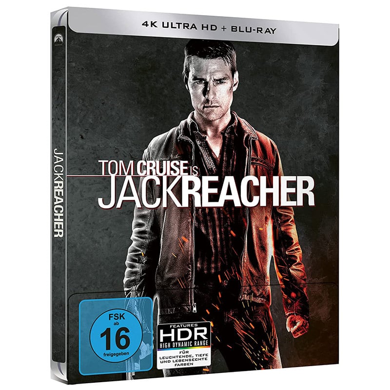 “Jack Reacher” im 4K Steelbook für 17,99€